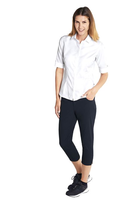 Alessia bügelfrei Dreiviertelarm-Bluse Damen
