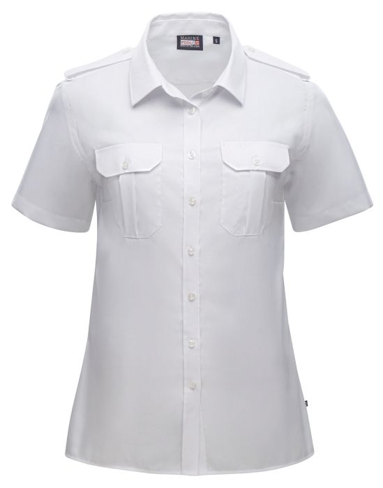 Captain bügelfrei Kurzarm-Bluse Damen