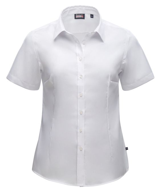 Fiona bügelfrei Kurzarm-Bluse Damen