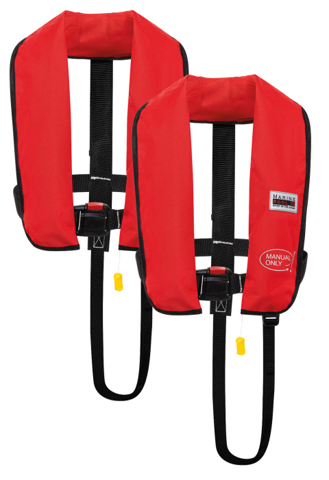 150N Classic Manual ISO Lifejacket WB UML 2er Set