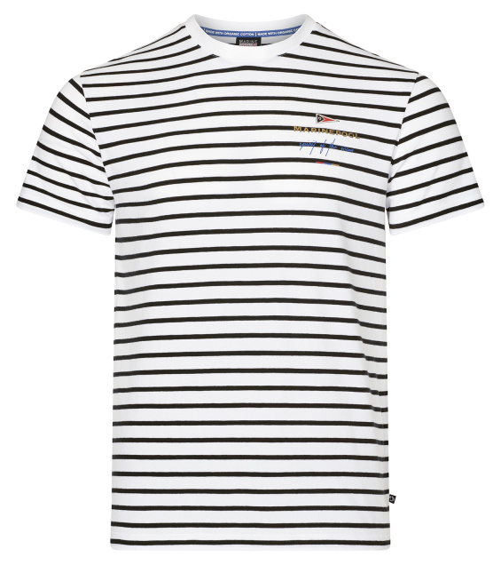 Damien gestreiftes T-Shirt Herren