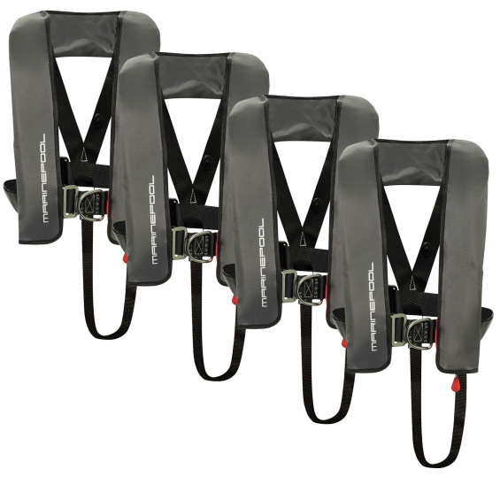 180N Racer ISO Lifejacket LB UML 4er Set