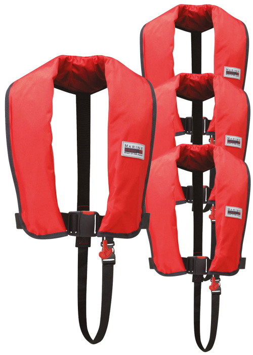 150N Classic ISO Lifejacket HR WB 4er SET
