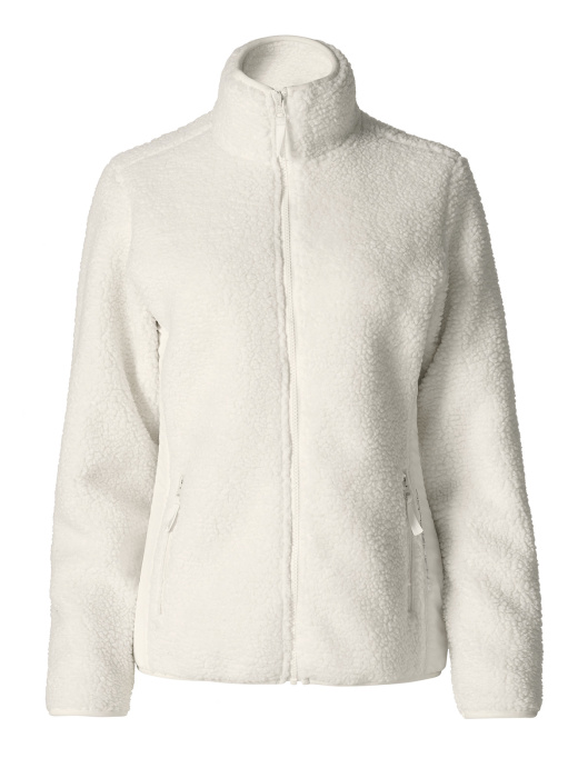 Cosmo Teddy Fleece Jacke Damen