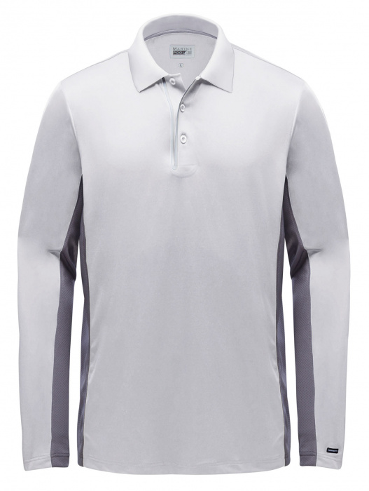 Helston Tec Langarm-Polo Herren