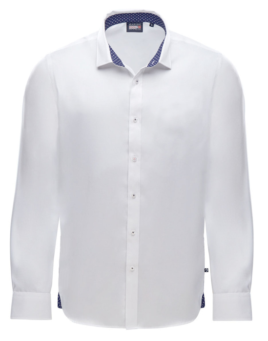 Oxford Bügelfrei Hemd Slim-fit Herren