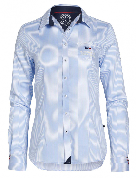 RR Maya gestreifte Bluse Damen
