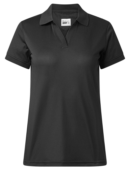 Silvi Crew V Neck Polo Damen