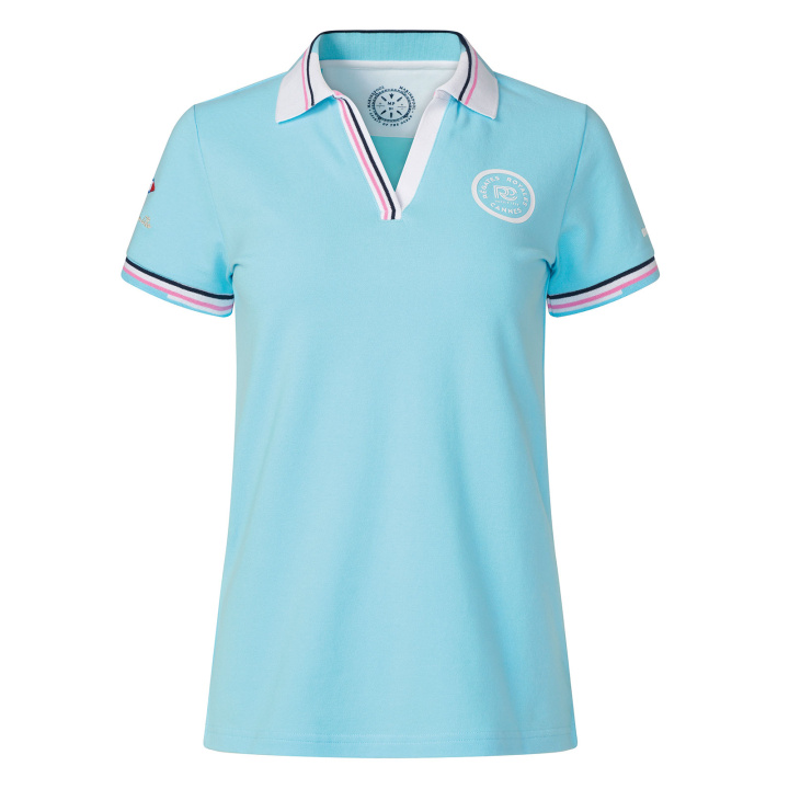 V neck polo shirts ladies discount
