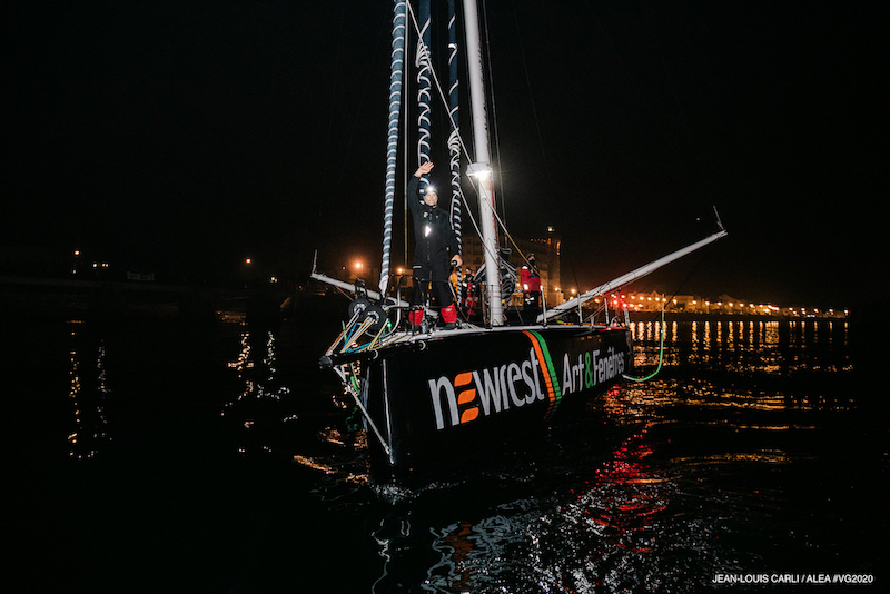 Vendée Globe: Neustart Fabrice Amadeo 