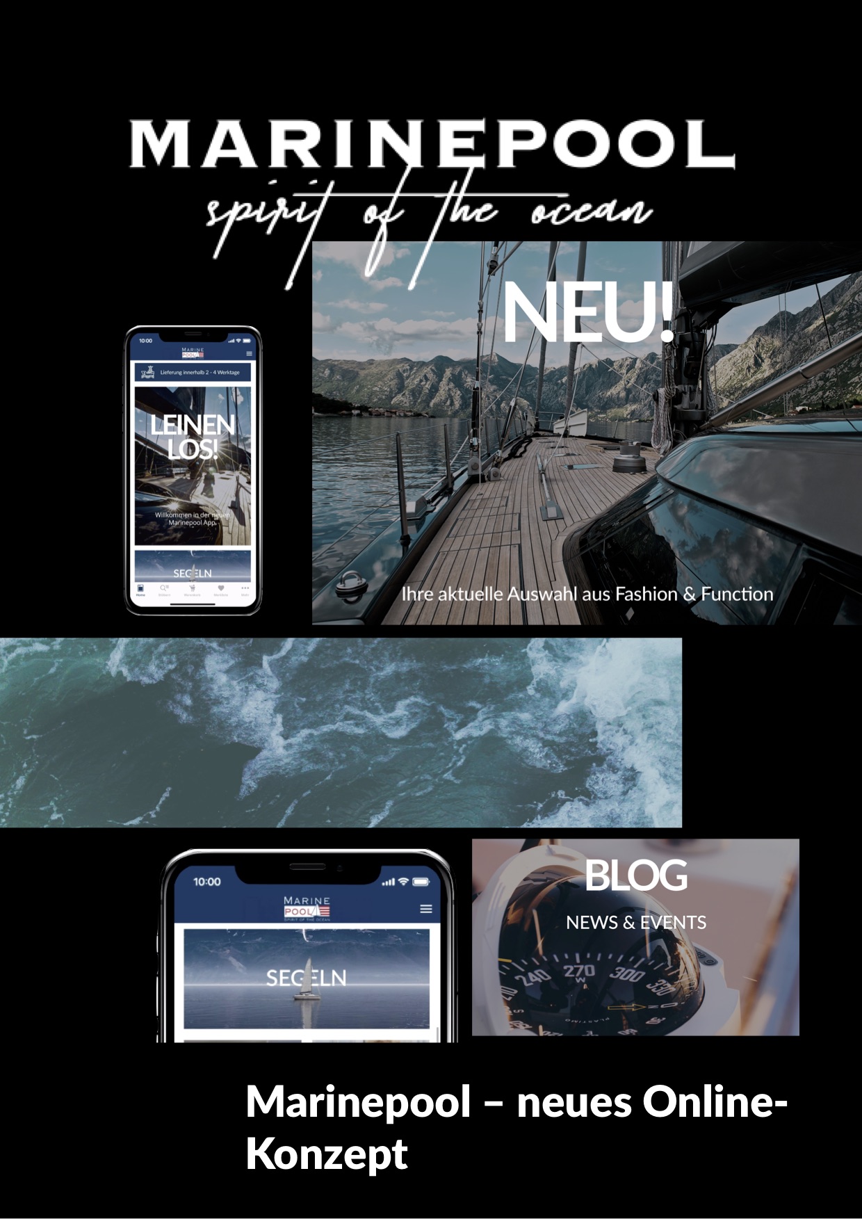 Neuer Marinepool Online-Auftritt