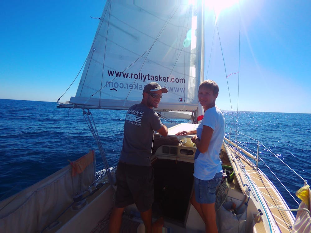 Yacht-Blog: Viele Grüße vom Atlantik von Friederike und Martin Finkbeiner